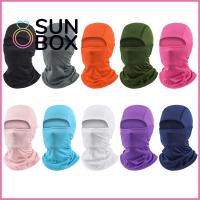 SUN BOX ระบายอากาศได้ระบายอากาศ กันลม หมวกขี่จักรยาน หมวกกันน็อคซับใน หมวกกันน็อคขี่จักรยานยนต์ หมวกคลุมหน้า ที่คลุมหน้า คอระบายความร้อน หมวกคลุมเต็มหน้า หมวกไหมพรมขี่จักรยาน