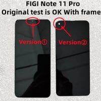 สำหรับมือถือจอแอลซีดีโฟน FIGI Note 11 Pro ภายในและภายนอกโมดูลหน้าจอสัมผัสพร้อม6.5In กรอบ