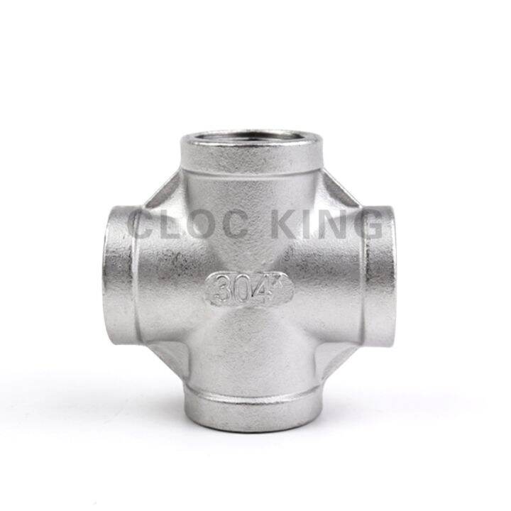 lz-a-o-inoxid-vel-f-mea-rosca-pipe-fitting-4-way-equal-cross-connector-bsp-ss304-ss304-1-8-1-4-3-8-1-2-3-4-1-1-4-1-1-2