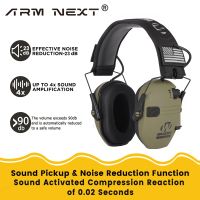 NRR23dB Slim Electronic Muff Electronic Shooting Earmuff Tactical Hunting Hearing Protective Headset High Quality