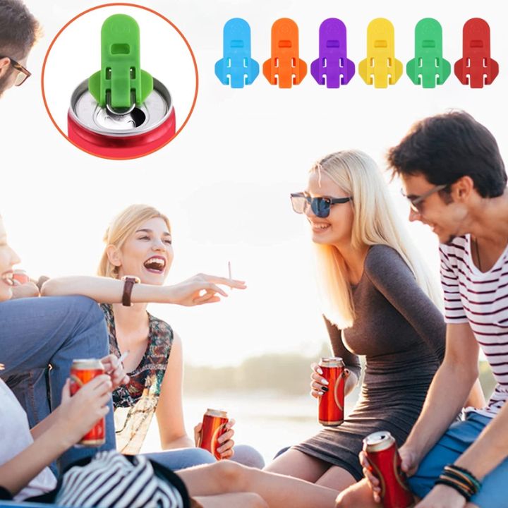 manual-easy-can-opener-6pcs-color-soda-beer-can-opener-beverage-can-protector-premium-plastic-shields-tab-openers