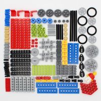 MOC Technical Parts Bricks Pin Liftarm Studless Beam Axle Connector Panel Gear Car Toy Compatible Building Blocks Toys Building Sets