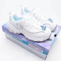 shoes SKECHERS black and white panda classic generation men women casual heightened running sports shoes