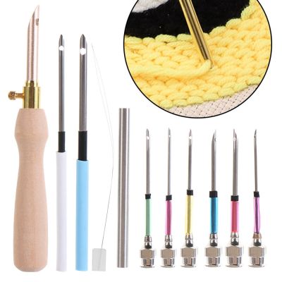 【CC】 Embroidery Stitching Punch Needle Poking Tools Knitting Handmaking Sewing Needles Accessories