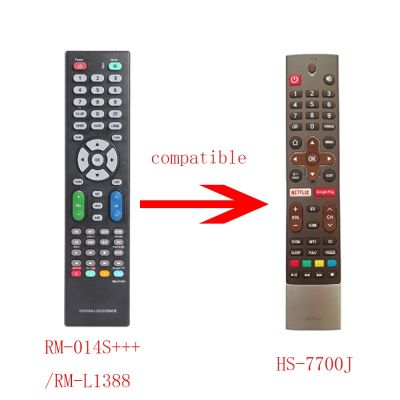 New replacement product Universal HUAYU RM-L1388/RM-014S+++ Compatible with the TV model required by the HS-7700J remote control
