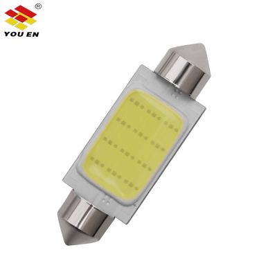 【CW】 YOUEN 31mm 36mm 39mm 41mm COB Bulb C5W C10W Car Interior Map Roof Reading Lamp DC12V Color
