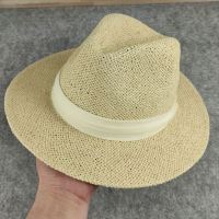 Large Size Panama Hat Big Bone Men Women Beach Wide Brim Fedora Cap High Quality Plus Size Straw Sun Hats 57cm 59cm 61cm