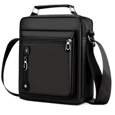 Mens Handbag Messenger Bag Waterproof Men Oxford Zipper Bag Crossbody for Male Male Business Casual Single Shoulder Bag