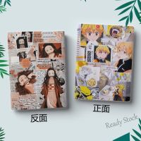 【Ready Stock】 ﺴ C13 Anime Demon Slayer Kimetsu No Yaiba Kamado Tanjirou Cartoon Notebook Sketchbook Office School Student Notepad Stationery Gifts