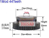 【❉HOT SALE❉】 xihansi เฟืองสะพานเกียร์เฟือง44T 44ฟัน Mod ฟันตรงซีเอ็นซี45เหล็ก