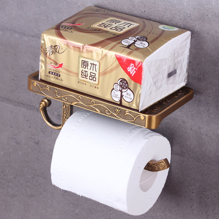antique-vintage-bronze-carving-bathroom-with-phone-shelf-towel-roll-tissue-aluminum-rack-toilet-paper-holder-creative-wall-boxes