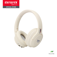 AIWA NB-A23E Bluetooth Headphones หูฟังครอบหู น้ำหนักเบา กันน้ำระดับ IPX5