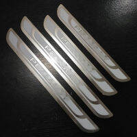 For Peugeot 5008 308 2008 3008 307 206 207 407 408 2008-2017 Door Sill Scuff Plate Guard Threshold Pedal Styling Car Accessories