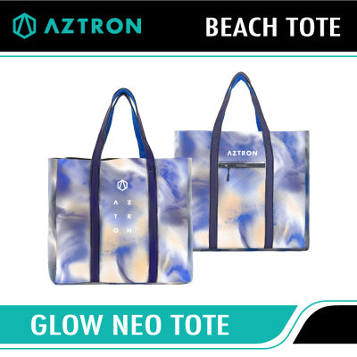 Aztron Glow Neo Tote กระเป๋ากันน้ำ กระเป๋าสะพายข้างกันน้ำ สำหรับใส่สัมภาระและเสื้อผ้า กันน้ำ 100%