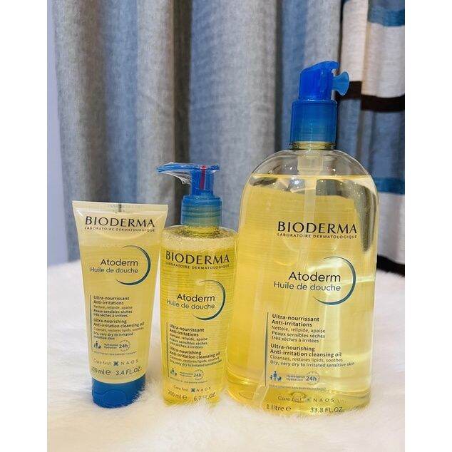 Bioderma Atoderm Huile de Douche UltraNourishing Shower Oil Lazada PH