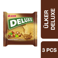 Ulker Deluxe Hazelnut Wafer 40g x 3 buy 1 get 1 free ++ อุลเคอร์ ดีลักซ์เวเฟอร์เฮเซลนัท 3 x 40 กรัม ซื้อ 1 แถม 1