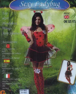 Women's Light Me Up Ladybug Costume | Halloween Express