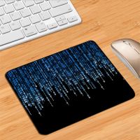 Mause Pad Gamer Rug Matrix Binary Code Mouse Pads Deskmat Desktop Table Mat Pc Gaming Computer Desk Protector Kawaii Accessories