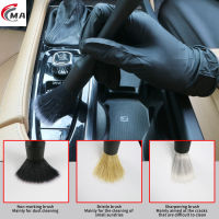 【 In Stock MA】3Pcs Gift Box Car Wash Brush Kit Extended Removable Brushes เครื่องมือทำความสะอาดรถยนต์ Dashboard Rim Brush Head Super Coche Detailing Coche