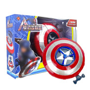 Đồ chơi khiêng đội trưởng Mỹ captain american bắn đĩa xoay