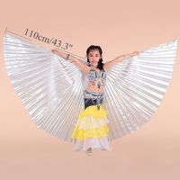 【YD】 Children Performance Props Belly Accessories Egyptian Gold/Silver/white Isis No Sticks