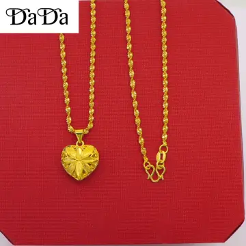 Ladies gold chain on sale with locket price