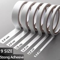 ┅✴ 5mm/10mm/15mm/20mm/30mm Double Sided Tape Strong Adhesive Tapes for DIY Craft Home Office Supplies Stationary Double-sided Tapes