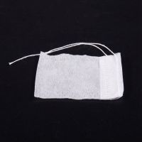 100 Pcs Disposable Empty Tea Bag String Heat Seal Filter Paper