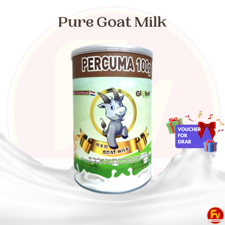 Global Nature Pure Goat Milk Powder (400g + 100g) / Tepung Susu Kambing