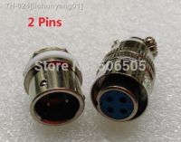 ﺴ 12mm fast connector M12 2pins aviation plug and aviation socket cable joint 2set/lot