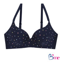 Bme เสื้อชั้นในไร้โครง  รุ่น ME1A1P  สีกรม สีนู้ด (Triangles ฐานเต้าหนา 2.5 CM.)  (รุ่นนี้เข้าคู่กางเกใน รุ่น ME6C20 Triangles ) (แนะนำเลือกไซซ์เป็น INT เท่านั้น)