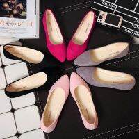 COD SDFSDTFGER Womens Casual Flat Shoes Classic Design Lady Pointed Shoe