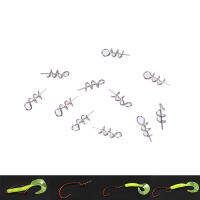 Laogeliang 100X Soft Lure baits Hook PIN SPRING FIXED LOCK Fishing screw เข็มหนอน