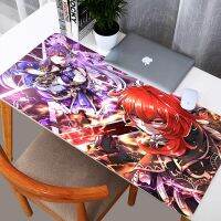 [COD]Anime Mousepad Xxl Gaming Mouse Pad Mause Gamer Genshin Impact พรมแล็ปท็อปอุปกรณ์เสริม Puter Mat Padmouse Pc ตารางคีย์บอร์ด