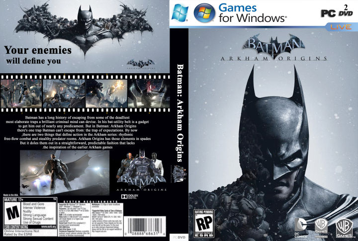 Batman: Arkham Origins PC GAME [Offline INSTALLATION] | Lazada
