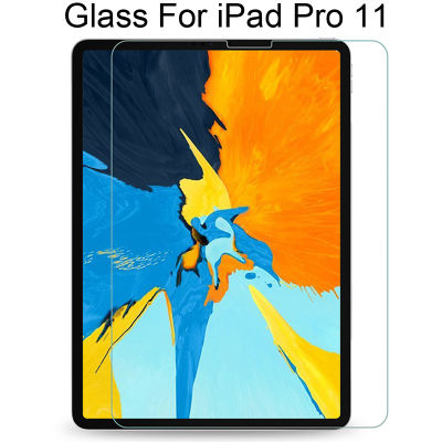 กระจกเทมเปอร์ปกป้องหน้าจอสำหรับ2020 iPad Pro 11 A2228 A2068 A2230 2018 iPad Pro 11นิ้วA1980 A2013 A1934 A1979สูงฟิล์มติดหน้าจอแบบใส