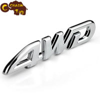 【Ready Stock】Car Metal Badge Sticker 4WD Displacement Emblem Badge All Wheel Drive Auto sticker