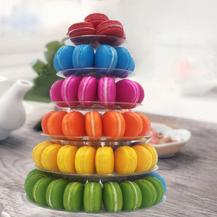 4-6ชั้น-macarons-ยืนแสดงผู้ถือ-macaron-คัพเค้กถาดเก็บขนมออสเตรเลีย