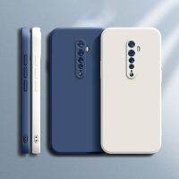 {OLI STUDIO} เคสดั้งเดิมสำหรับ OPPO Reno 2 2F 2Z ปกป้องกล้องซิลิโคนเหลวทรงสี่เหลี่ยม Reno2แบบนิ่มหรูหราบางเฉียบกันกระแทก