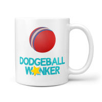 ถ้วยของขวัญหยาบแบบตลก Dodgeball Wanker 10ออนซ์ปัจจุบันชากาแฟสำหรับนักเล่นเกมบอล