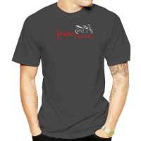 ❐⊙ T-Shirt Shirt Motorcycle cagiva mito Pulse Heart Tshirt Shirt