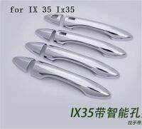 ♦✜ 8Pcs/Set ABS Chrome Door Handle Cover Trim Sticker for Hyundai IX 35 Ix35 2010 20112012 2013 2014 2015 2016 2017 Car styling