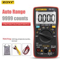 ZZOOI ZOYI Digital Multimeter ZT109 ZT111 Auto Range Professiona Multimetro Testers 9999 counts NCV Ammeter Voltmeter Capacitor tools