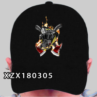 Firefighter Black baseball cap Mesh Hat Multi Style 03