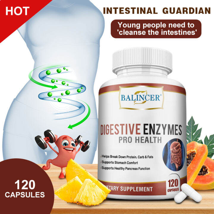 Digestive Enzyme Supplement Digestive System Promotes Digestion