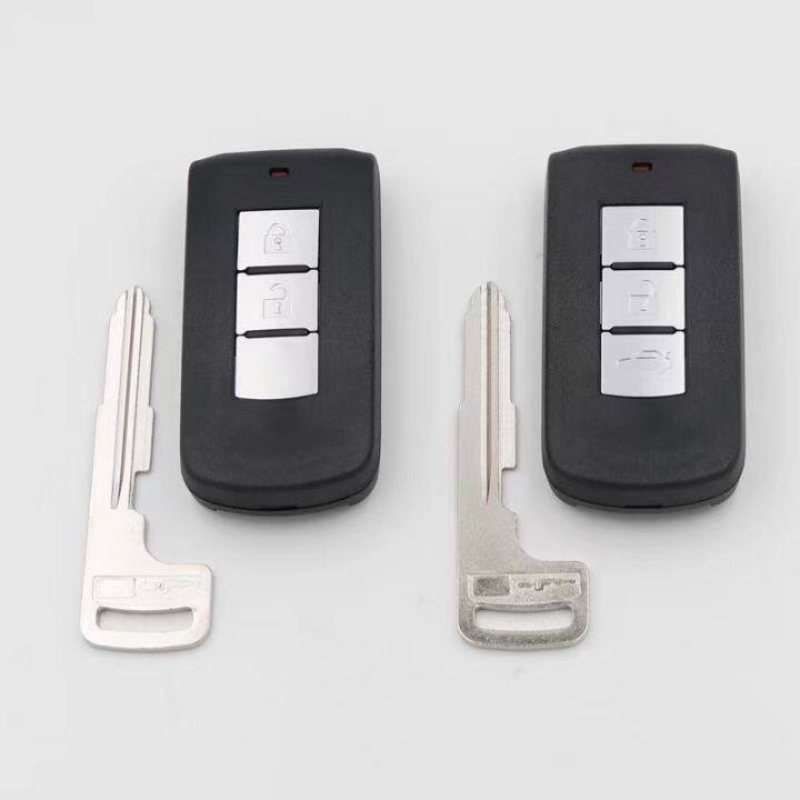 สำหรับ-mitsubishi-xpander-asx-outlander-key-lancer-ex-grandis-การควบคุมระยะไกลอัจฉริยะกุญแจปุ่มเริ่มเดียว