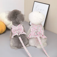 Dog Cat Clothes for Small Medium Puppy Vest Skirt Harness with Leash Leads French Bulldog Chihuahua Yorkies Clothes Dress