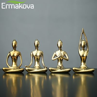 【CC】❣  ERMAKOVA 12 Styles Abstract Poses Figurine Figure Statue Studio Ornament
