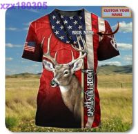 deer hunting 3d personalized tshirt