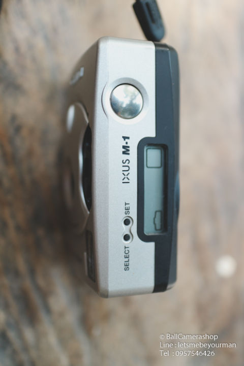 ขายกล้องฟิล์ม-compact-canon-ixus-m-1-มาพร้อมเลนส์-fix-23mm-serial-5319927